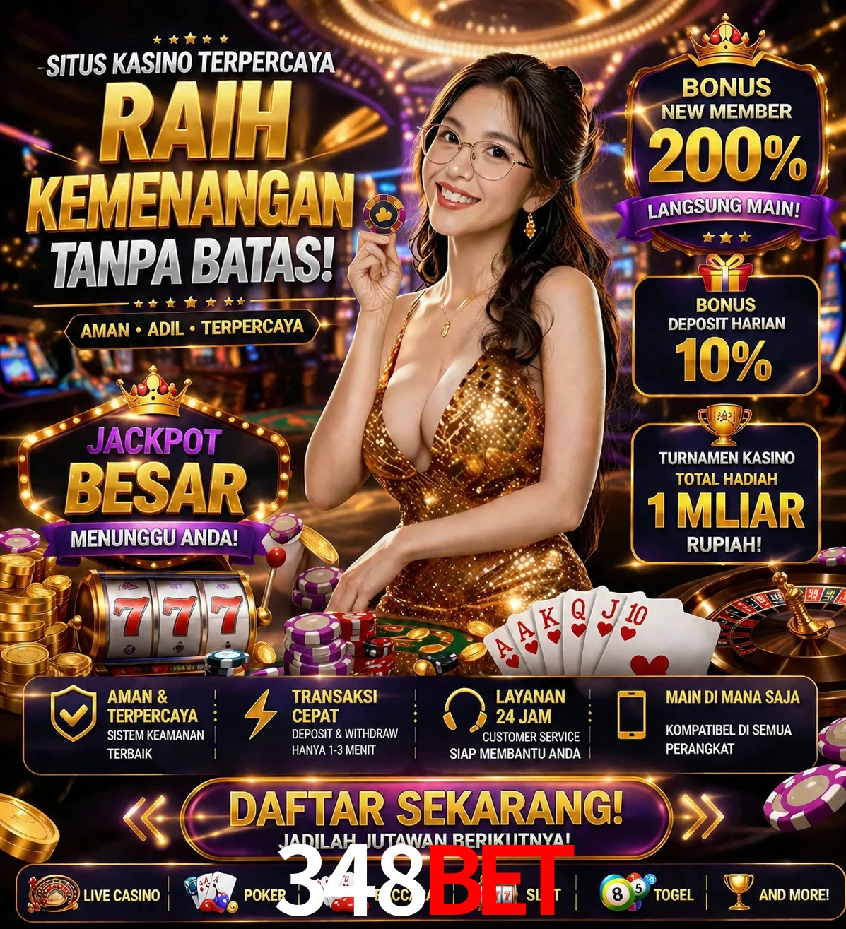 Roleta e blackjack 348bet
